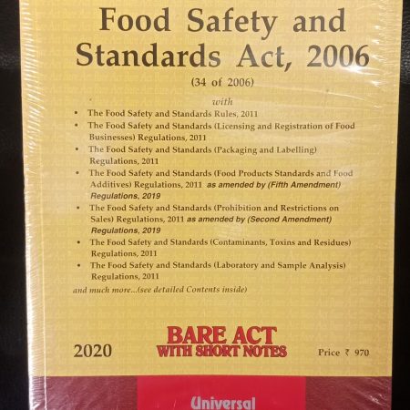 Food Safety And Standards Act,2006