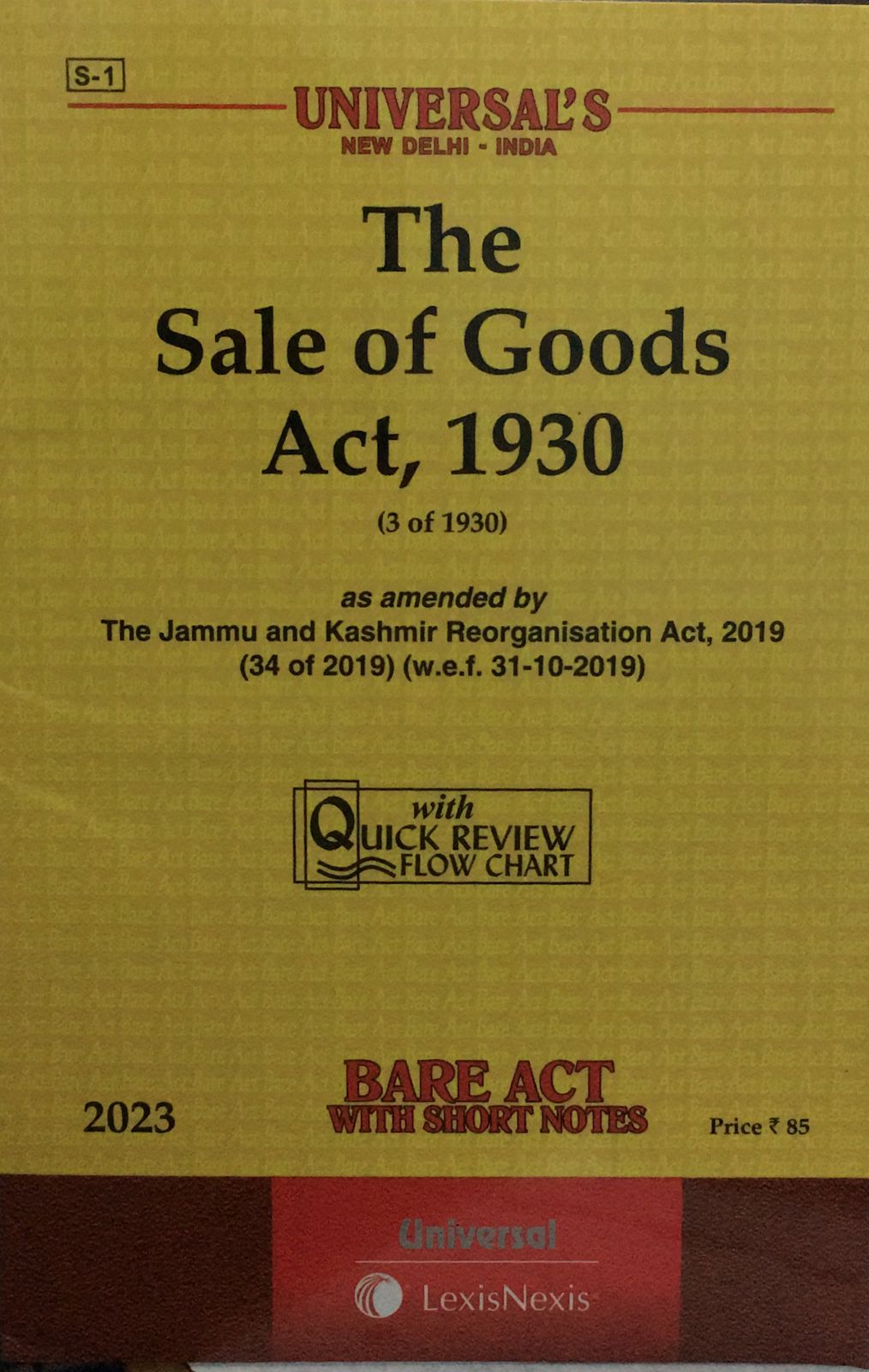sale of goods act 1930 assignment