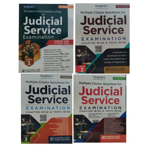 Judicial Service Examination Chapter-Wise and Topic-Wise Singhal Law Publications