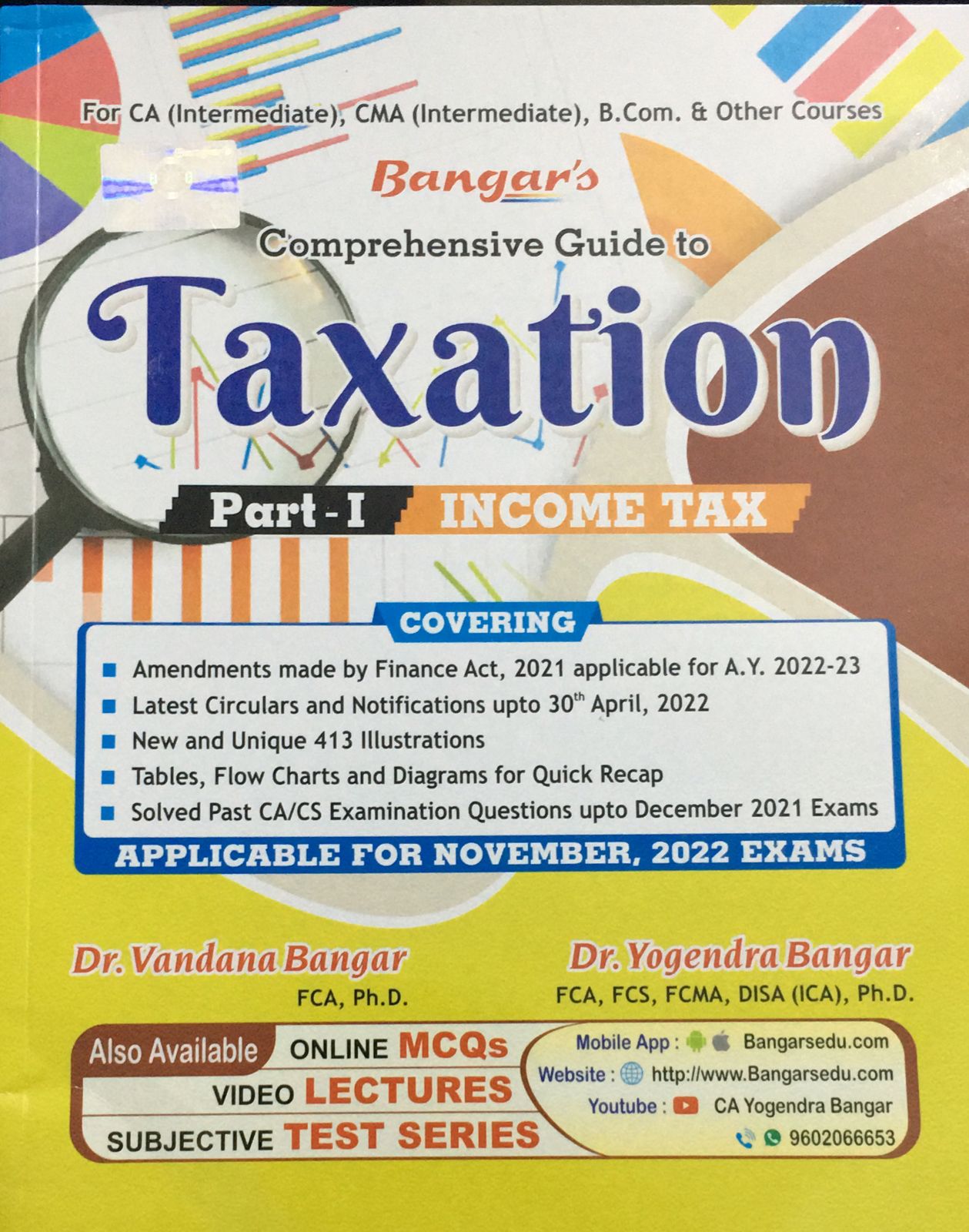 TAXATION PART-1 INCOME TAX BANGARS COMPREHENSIVE GUIDE TO INCOME TAX ...