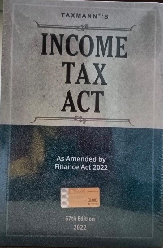 Tax Act As Amended by Finance Act 2022 (67th Edition) Buy