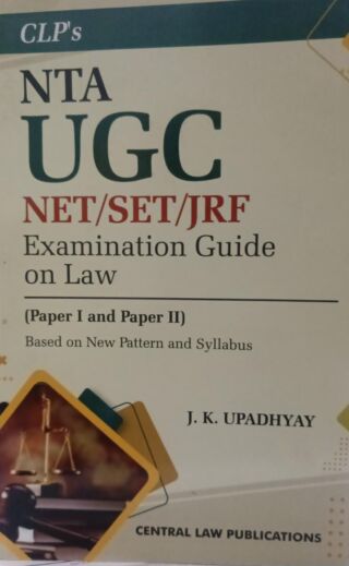 N T A U G C N E T/SET/JRF  Examination guide on law paper 1 and paper 2