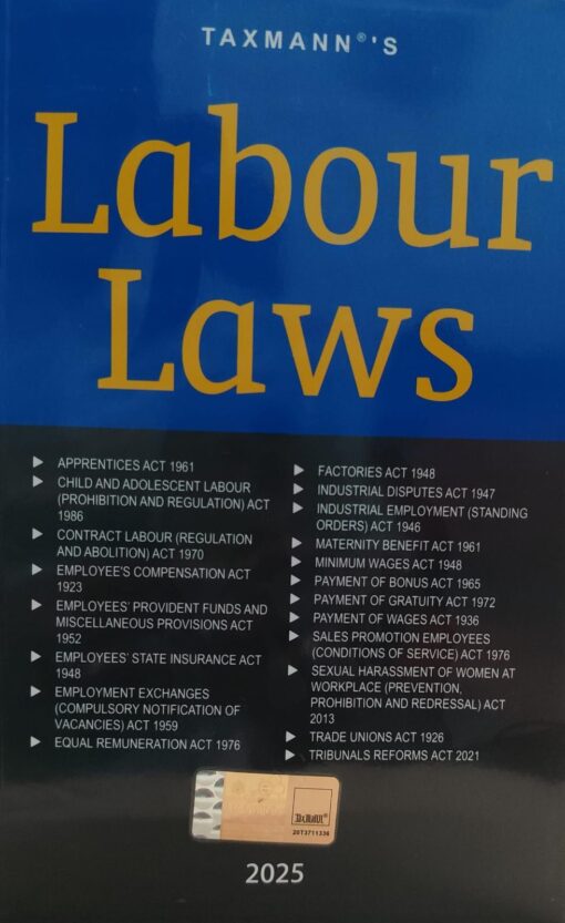 TAXMANN'S LABOUR  LAWS 2025