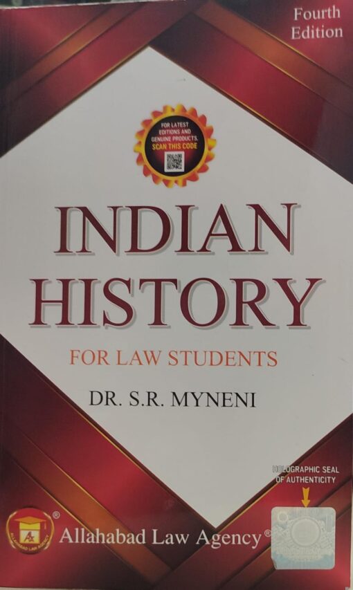 INDIAN HISTORY DR SR MYNENI ALLAHABAD LAW AGENCY